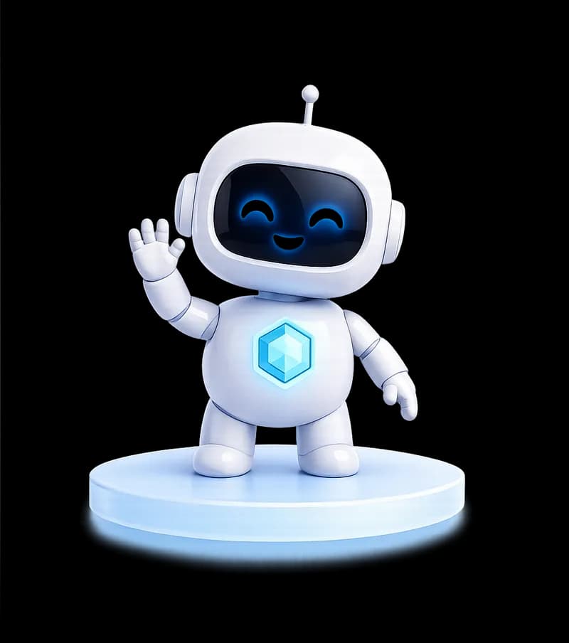 Waving Tey Mascot